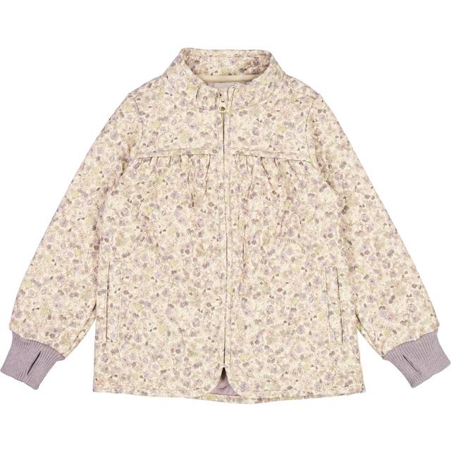 Wheat Thilde Thermal Jacket - Clam Flower Field