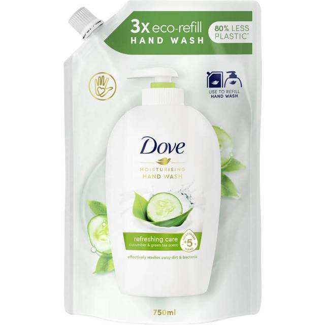 Dove Refreshing Care Handtvål Påfyllning Cucumber & Green Tea 750 ml