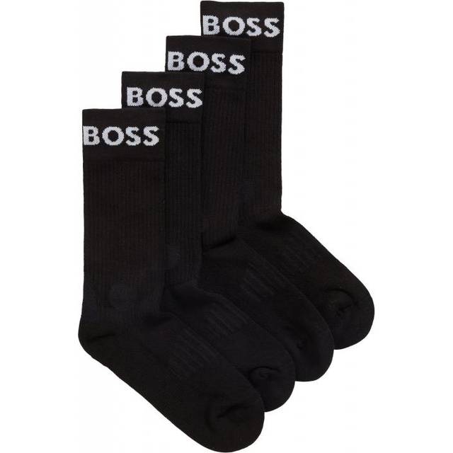 Boss Mens 2 Pack Sport Socks - Black - Size Large