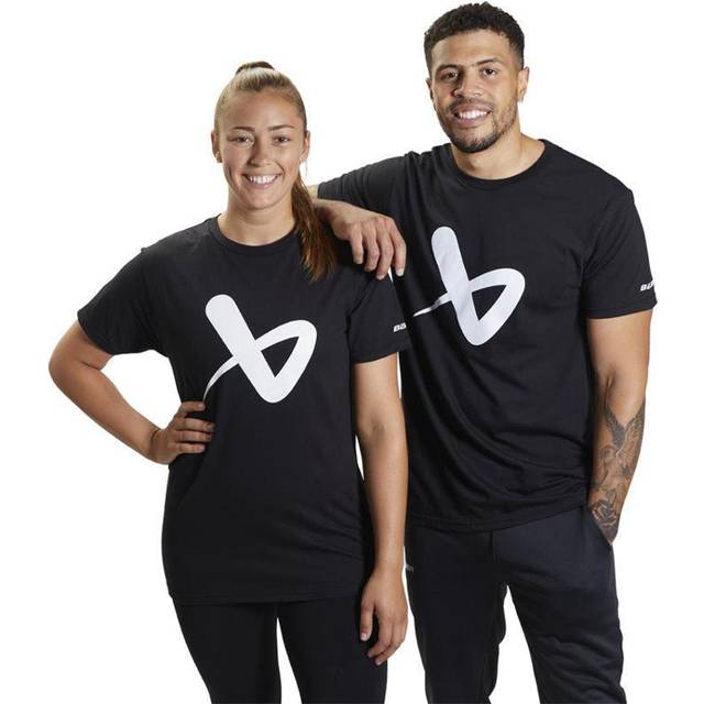 Core B SS Crew SR t-shirt, Svart, Unisex, S