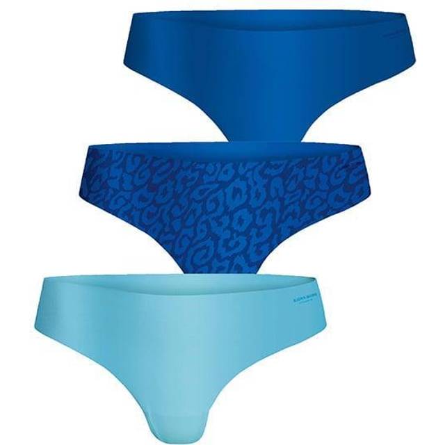 Björn Borg 3-pack Performance Thong 1739 - Blue/Lightblue - Medium * Kampanj *