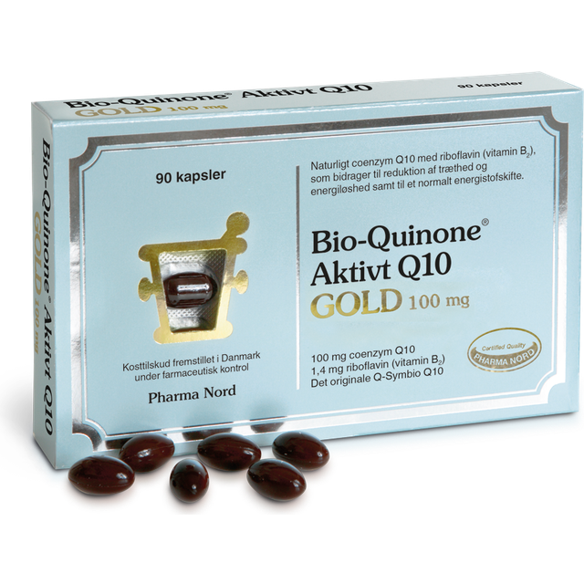 Pharma Nord Bio-Quinone Q10 Gold 100 mg (90 kapsler)