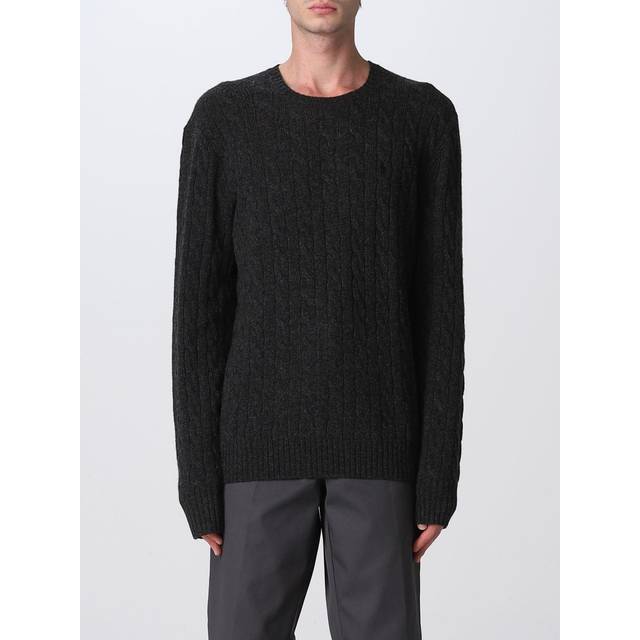 Polo Ralph Lauren  Sweater S224SC03-LSCABLECNPP-LONG SLEEVE-PULLOVER  - EU XL - Grey - EU XL