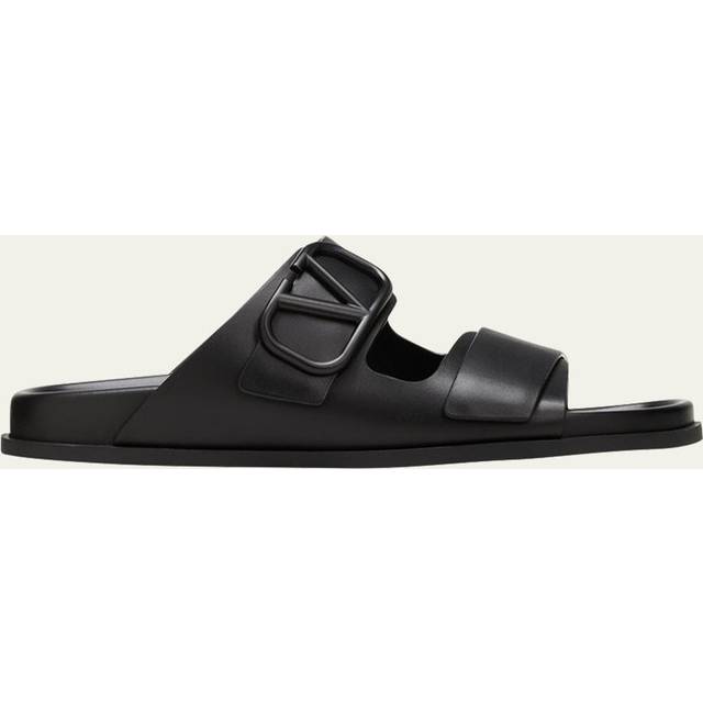 Black Leather Slipper - EU42/US9