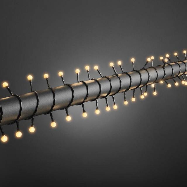 Konstsmide 6.32M Warm White LED Mini Cherry String Lights - 80 Lights