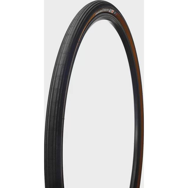 Challenge Strada Bianca Vulcanized Tubeless Ready All Road Clincher Tyre - Black/Brown