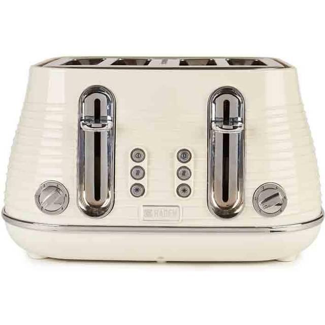 Haden Devon 4 Slice Toaster - Cream