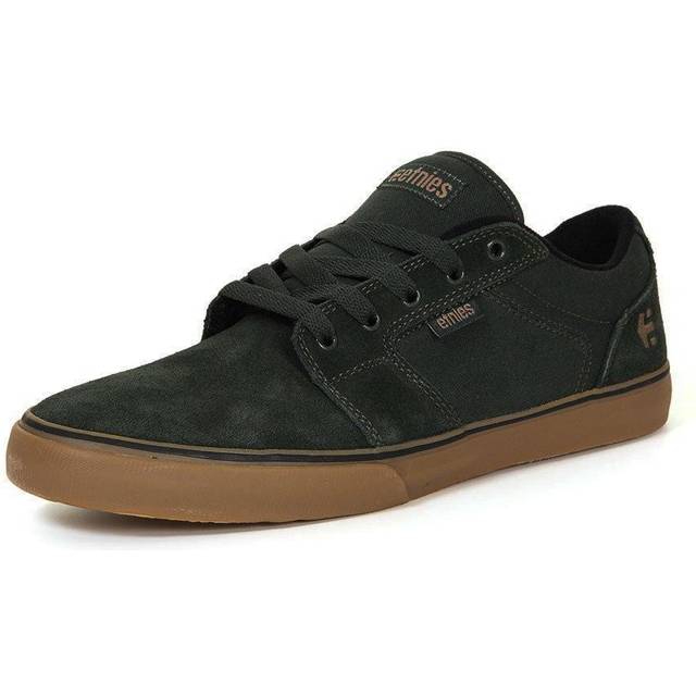 Etnies Men's Barge LS Skate Shoes Green Gum - UK 10
