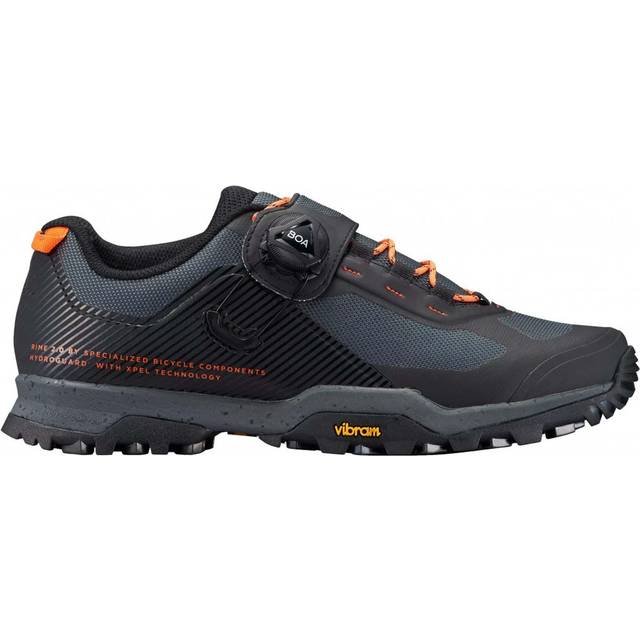 RIME 2.0 HG MTB SHOE, 40, BLACK/CAST BATTLESHIP/BLAZE