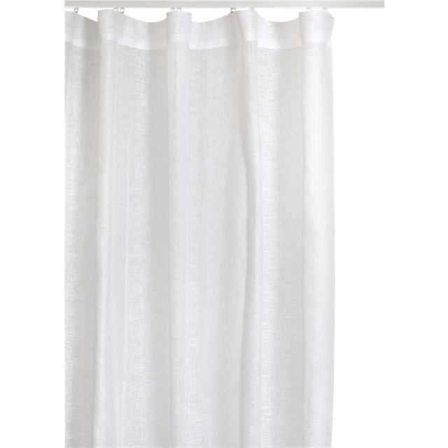 Himla Skylight gardin med veckband 140x250 cm White
