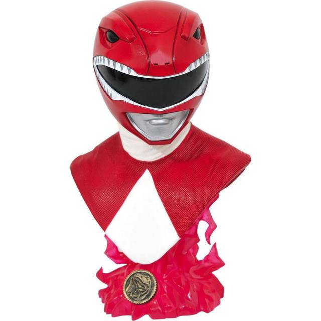 Diamond Select Mighty Morphin Power Rangers Legends In 3D Bust Red Ranger - 25 CM - 1:2