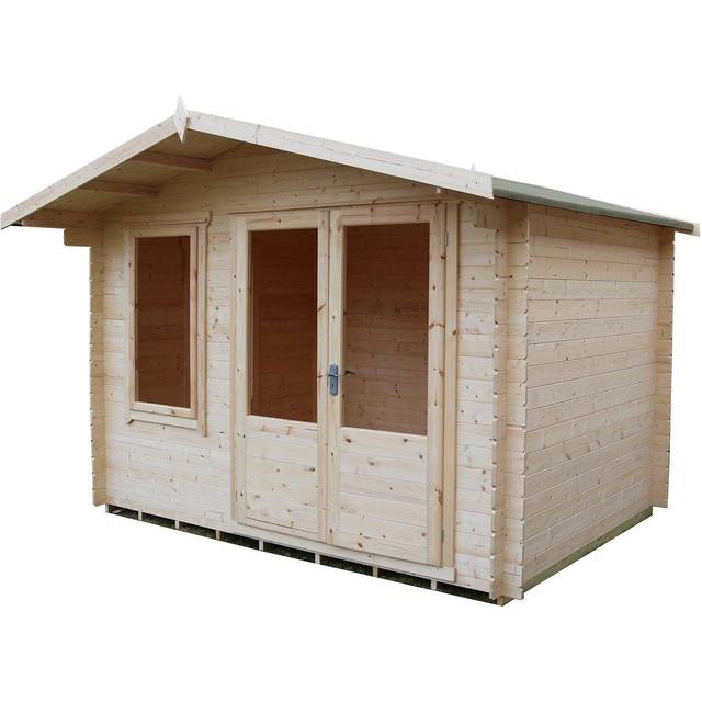 Shire Berryfield Log Cabin 8x11 - Natural