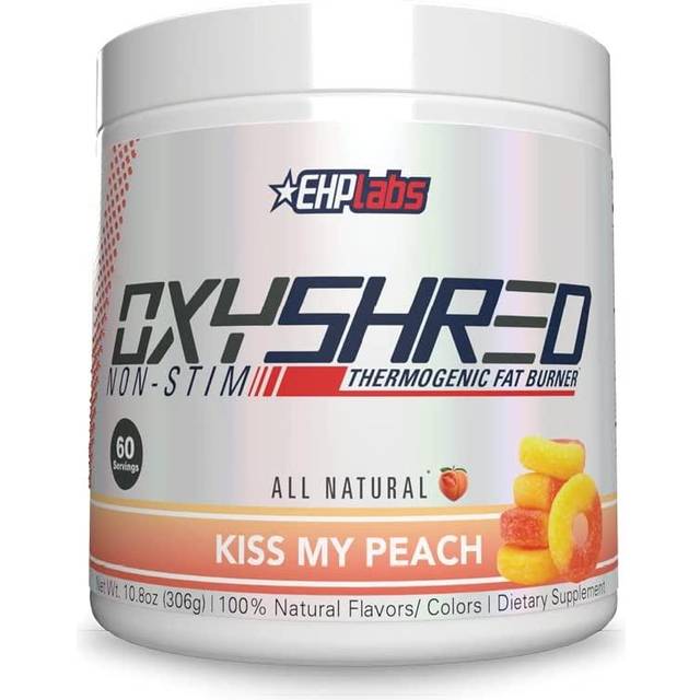 EHPlabs  OxyShred Non-Stim  Thermogenic Fat Burner  Kiss My Peach  10.8 oz (306 g)