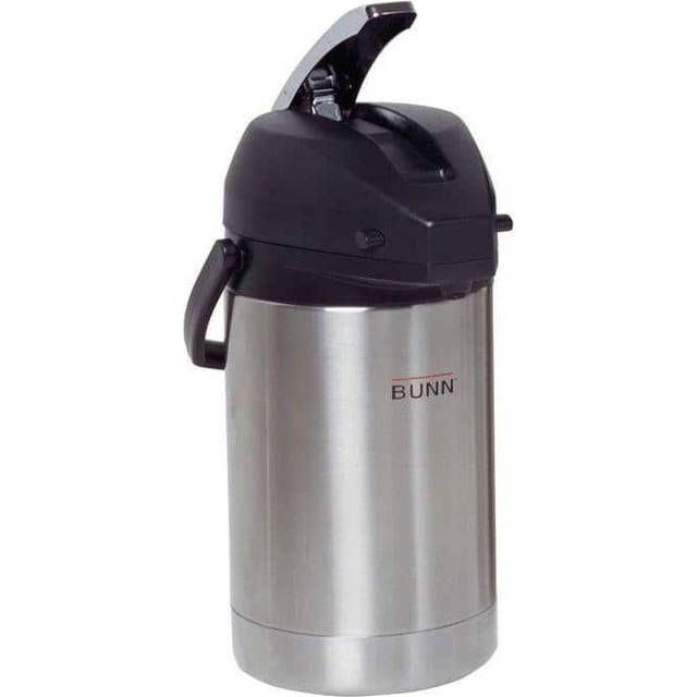 BUNN 25 Liter Lever-Action Airpot  Stainless Steel  321250000