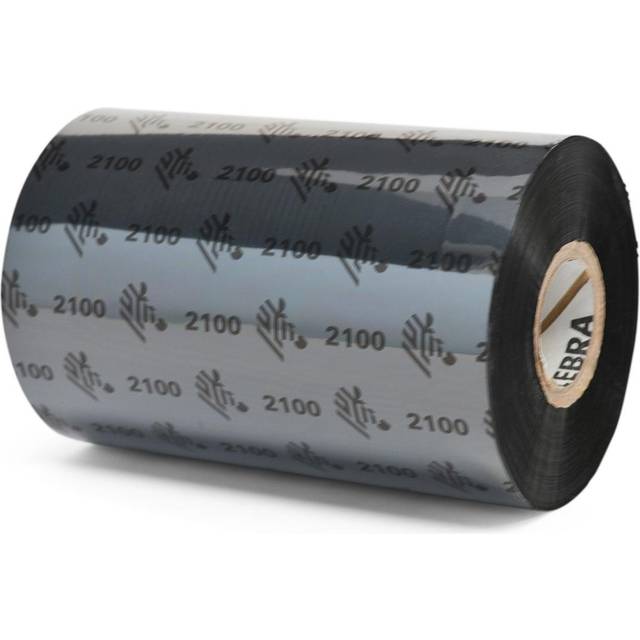 Zebra 2100 Wax thermal ribbon 450 m Black