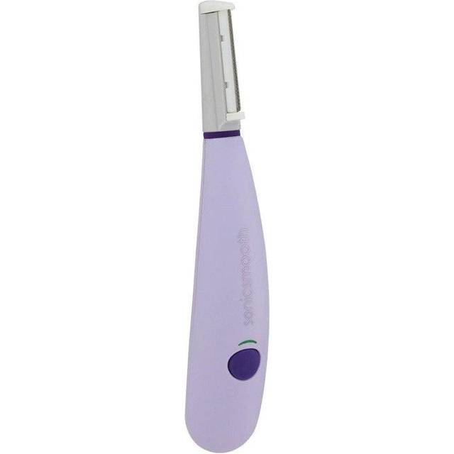Michael Todd Beauty - Sonicsmooth Dermaplaning Tool - 2 in 1 Peach Fuzz Facial Hair Removal for Women - Dermaplane & Face Exfoliation w/ 8 Week Supply
