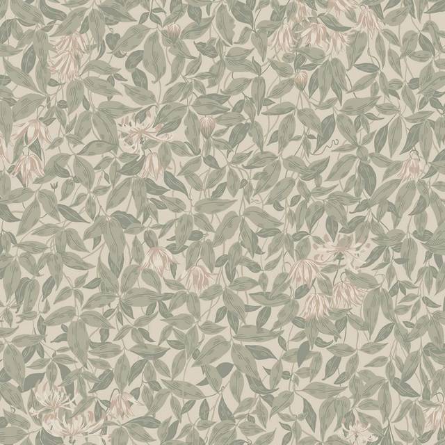 Sandberg Tapete Linnea - Garden Green - green/light green