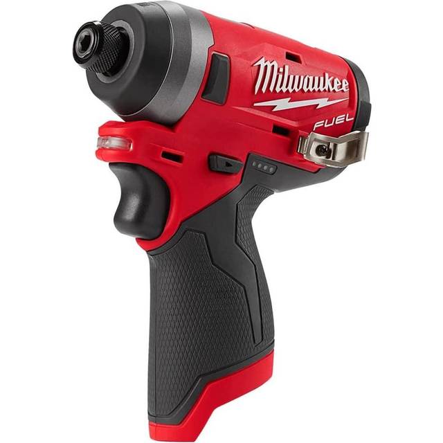 Milwaukee M12FPP2A2-602X M12 FUEL 12V GEN2 Combi Drill and Impact Driver Kit - 2x 6Ah Batteries Charger and Case