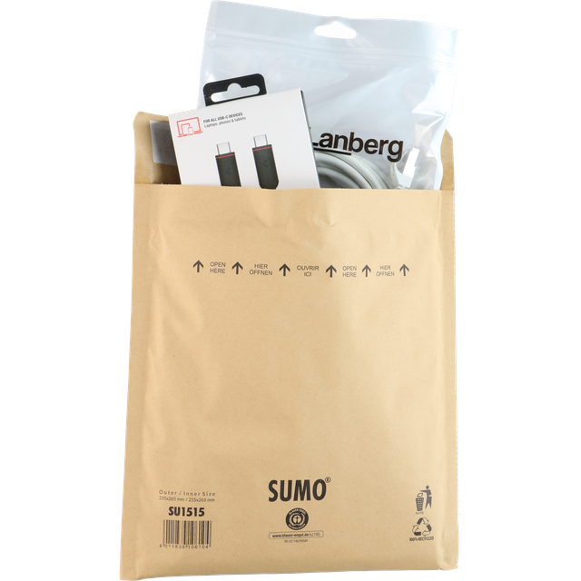 Vadderad påse SUMO 215 x 265 mm