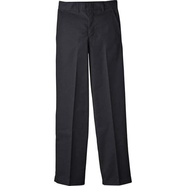 Dickies boys Flex Waist Flat Front Pants  Black  18 US