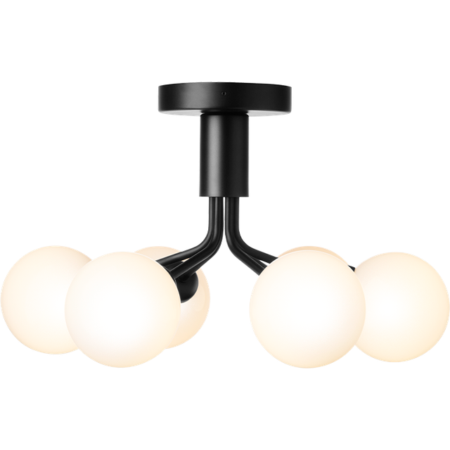 Nuura - Apiales 6 Ceiling Lamp Brushed Brass/Opal Nuura