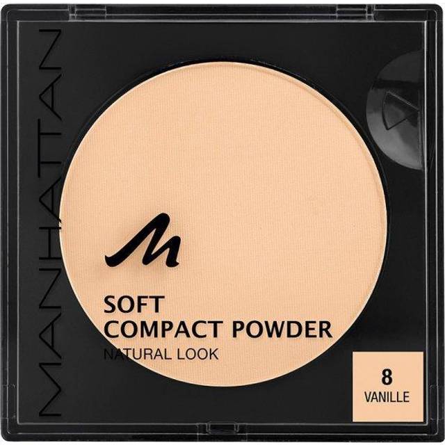 Manhattan Make-up Ansigt Soft Compact Powder No. 8 1 Stk