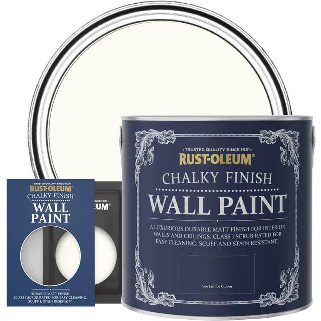 Chalky Wall Paint - Porcelain - Porcelain - White
