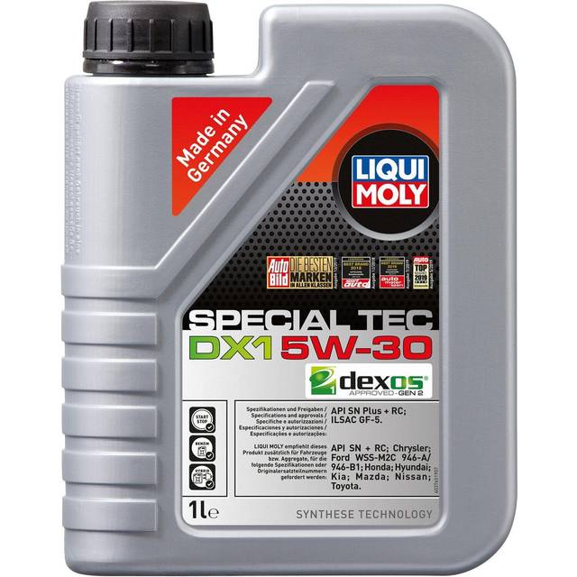Liqui Moly Special Tec DX1 5W-30 1l Motorolja 3765 OPEL: Mokka / Mokka X, Astra J Hatchback, Astra K Hatchback, CHEVROLET: Corvette C5 Coupe