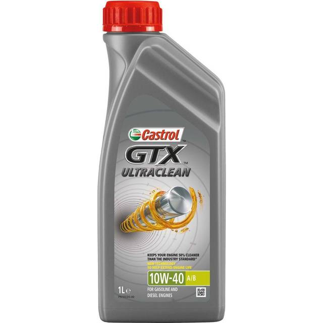 Castrol GTX Ultraclean A/B 10W-40 Motorolja 1 l - Motorolja