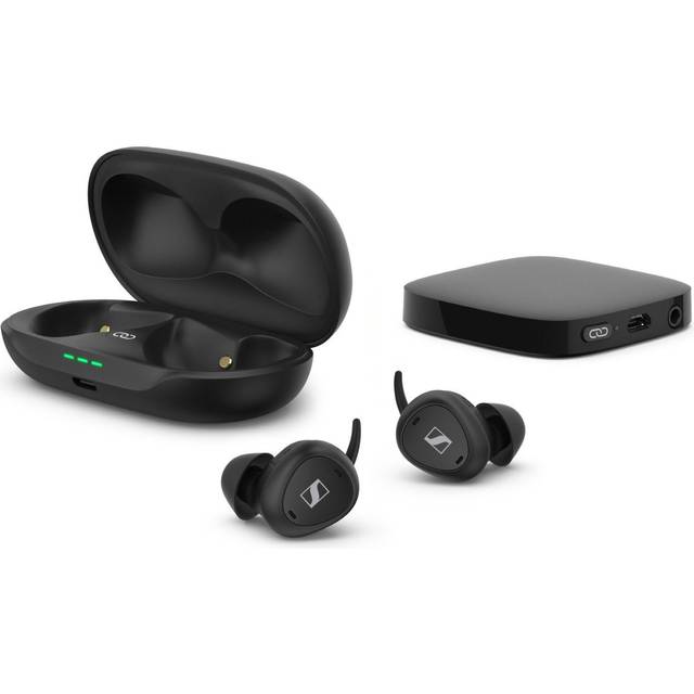 Sennheiser TV Clear Set - Trådlösa TV-hörlurar med passiv brusreducering och Bluetooth – Bekvämt, trådlöst in-ear TV-headset