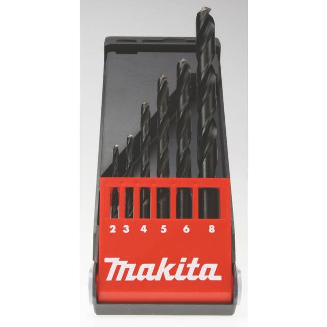 Makita 6 Piece HSS G Performance Drill Bit Set
