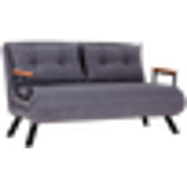 Hanah Home - B&#xE4;ddsoffa 2-sits Sando - Gr&#xE5; - Gr&#xE5; - 2-sits soffor - Fr&#xE5;n Homeroom