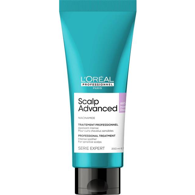 L'Oréal Professionnel Vårdbehandling för att lugna känslig hårbotten, Scalp Advanced, Anti-Discomfort Intense Soother Behandling, 200 ml