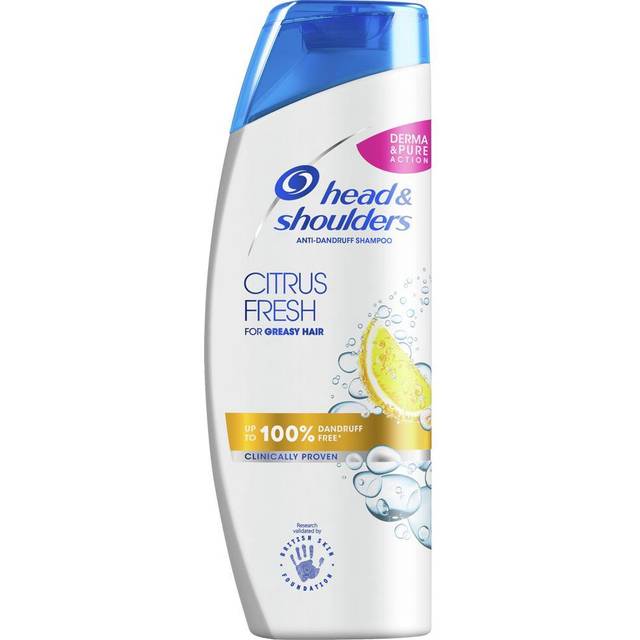 Head & Shoulders Citrus Fresh Anti-Dandruff Shampoo, Up To 100% Dandruff Protection, 400ml
