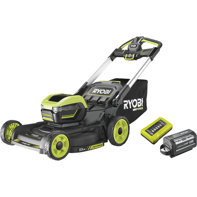 Batteridriven gräsklippare 36 V 6,0 Ah 53 cm