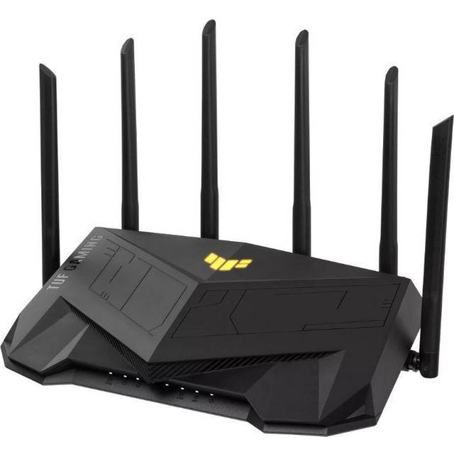 ASUS TUF Gaming AX6000 (TUF-AX6000) trådlös router Gigabit Ethernet Dual-band (2,4 GHz / 5 GHz) Svart