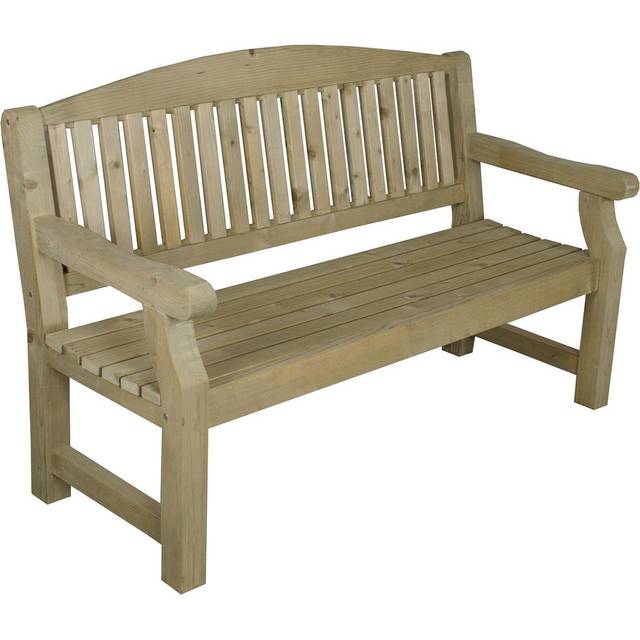 Forest Harvington Wooden Garden Bench 5â™0 x 2â™0 (1.52m x 0.60m)