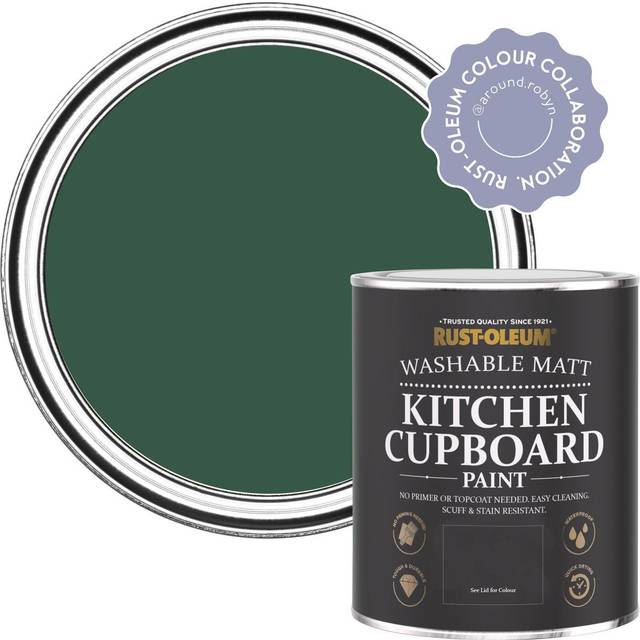 Rust-Oleum Kitchen Cupboard Paint In The Pinewoods &Ndash; 750 Ml Tin - Green