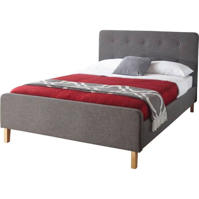 Ashbourne Bed Frame 135cm Grey - GFW - Double