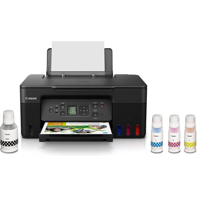 Canon PIXMA G3270 MegaTank All-in-One Wireless Color Printer with Integrated Ink Tanks in Black