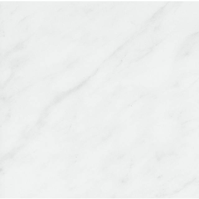 1210mm PLY Square Edged Edged Carrara Marble - Wetwall - White
