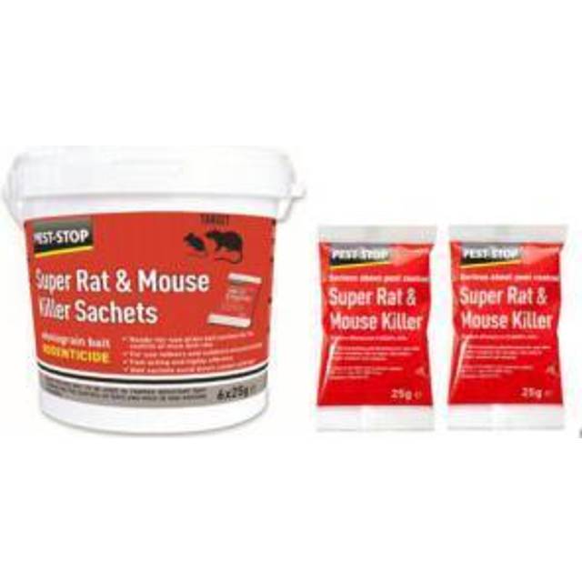 Pest-Stop PSSA05 Super Rat & Mouse Killer Sachets