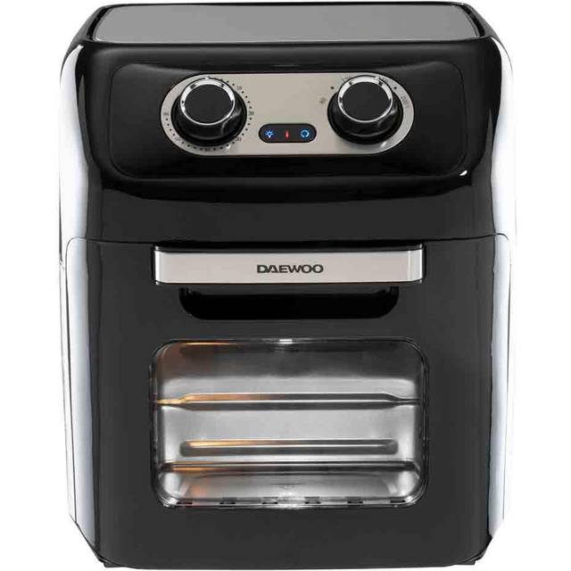 Daewoo SDA2488 12L Rotisserie Air Fryer Oven Mechanical - Black, Black