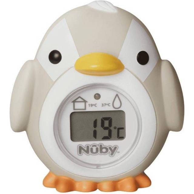 Nuby Bath and Room Thermometer, Multi - Print