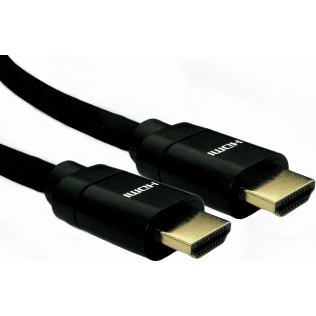 Hdmi 2.1v 3d 48gbps Ethernet Audio Video Full Hdtv 8k Cable Ps5 Xbox X, 1m Black