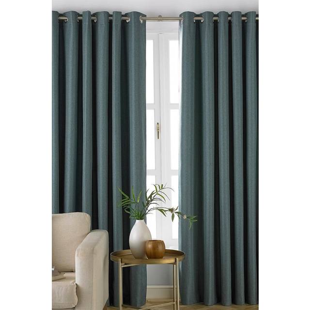 furn. Måne öljett mörkläggningsgardiner, polyester, mineral 117 x 183 cm