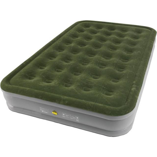 Outwell - Excellent - Air bed size 200 x 135 x 30 cm - Double, olive