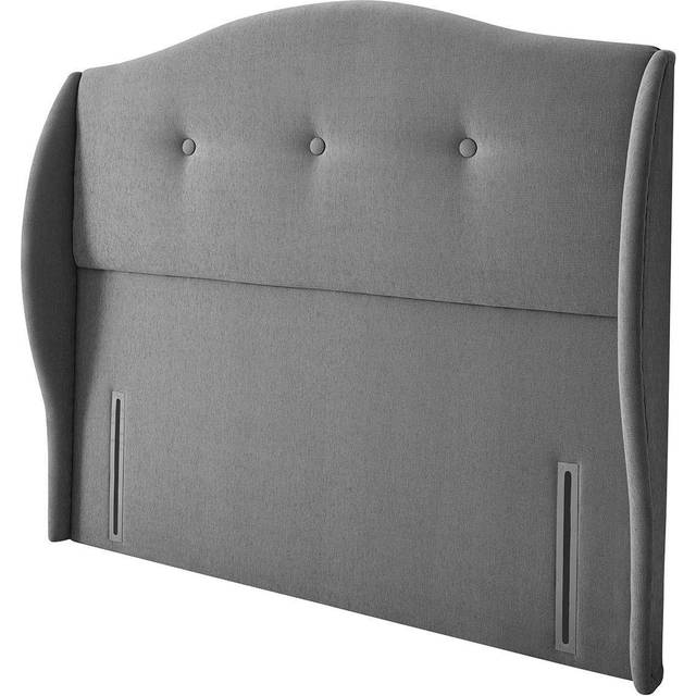 Silentnight Camden Grey Headboard - Double, Grey