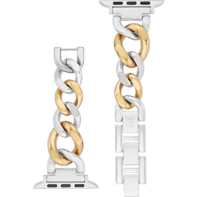Anne Klein Fashion Chain Bracelet for Apple Watch  Secure  Adjustable  Apple Watch Replacement Band  Fits Most Wrists