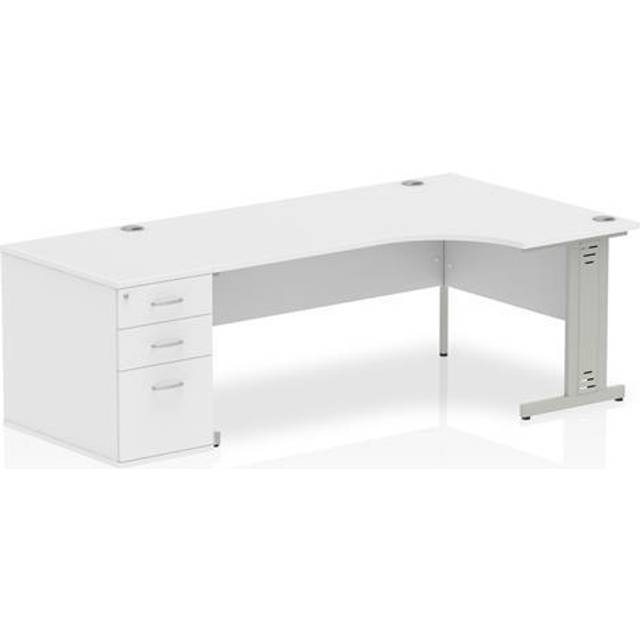 Impulse 1800 Right Hand Wire Managed Workstation 800 Pedesta